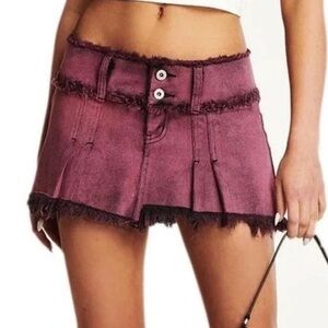 I.AM.GIA Pink Mini Skirt